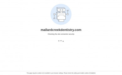 mallardcreekdentistry.com screenshot