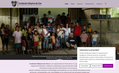 maquinadecine.org.ec screenshot
