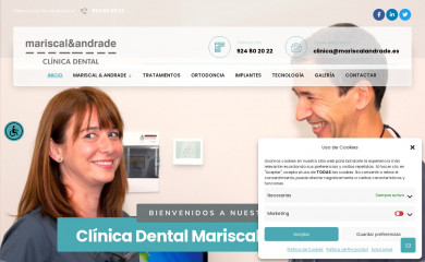 mariscalandrade.com screenshot