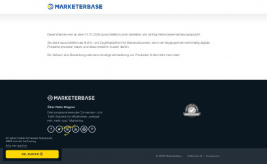 marketerbase.com screenshot