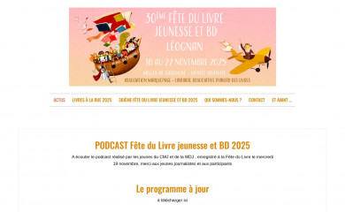marquepageleognan.fr screenshot