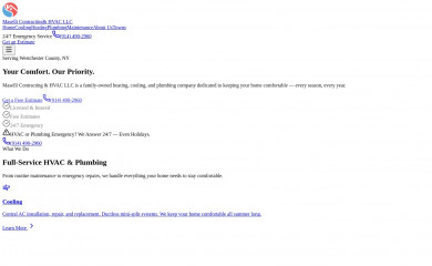 masellihvac.com screenshot