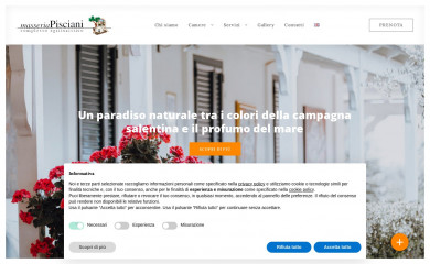 masseriapisciani.it screenshot