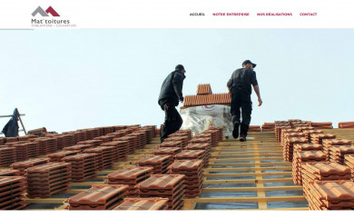 mat-toitures.ch screenshot