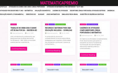 matematicapremio.com.br screenshot