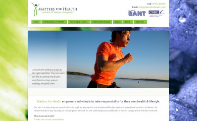 mattersforhealth.co.uk screenshot