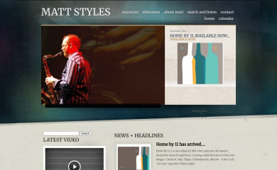mattstyles.com.au screenshot