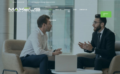 maxeus.com.au screenshot
