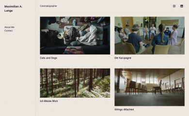 maximilianlange.at screenshot