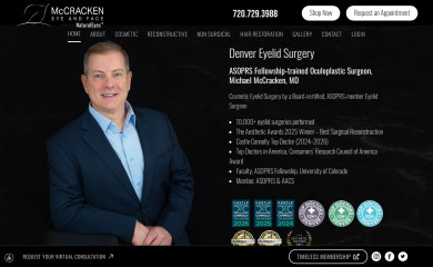 mccrackenmd.com screenshot