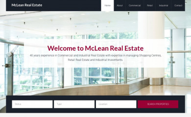 mcleanrealestate.com.au screenshot