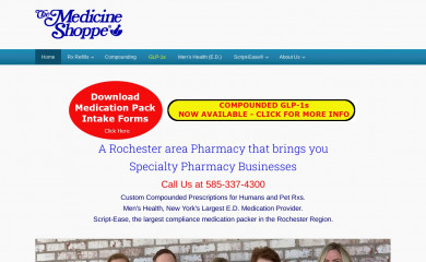 medicineshoppepharm.com screenshot