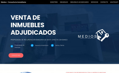 mediosinmobiliaria.com screenshot