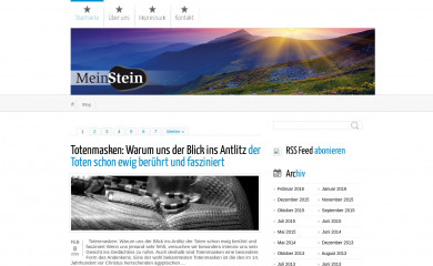 meinsteinblog.de screenshot