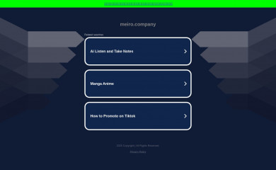 meiro.company screenshot