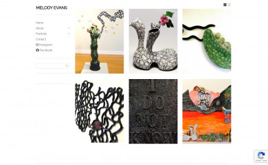 melody-evans.com screenshot