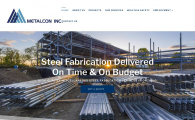 metalconinc.com screenshot