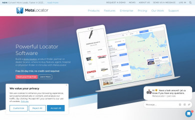 metalocator.com screenshot