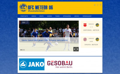 meteor06.de screenshot