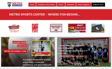 metrosportscenter.com screenshot