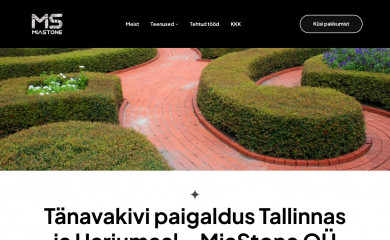 miastone.ee screenshot