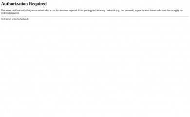 micha-hecker.de screenshot