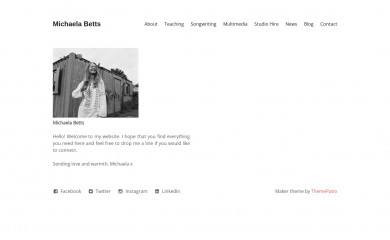 michaelabetts.co.uk screenshot