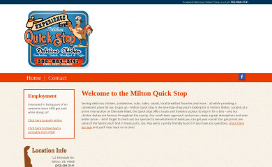 miltonquickstop.com screenshot