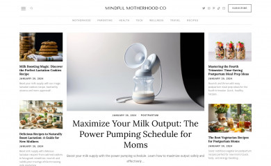 mindfulmotherhood.co screenshot