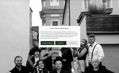 minibar-deggendorf.de screenshot