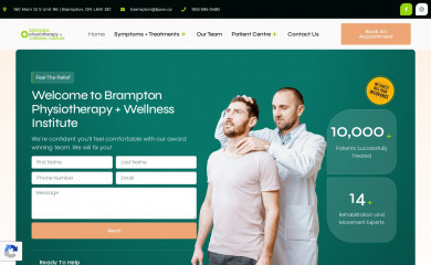 mississauga-physiotherapy.com screenshot