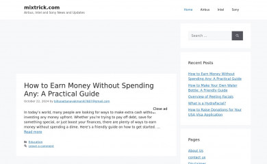 mixtrick.com screenshot