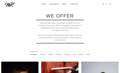 mk-retouching.com screenshot