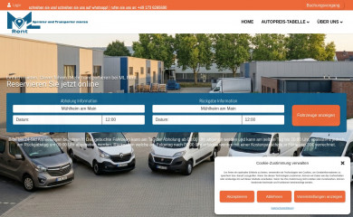 mlrent.de screenshot