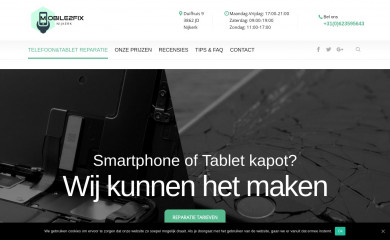 mobile2fix.nl screenshot