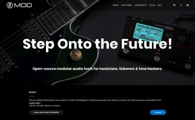 mod.audio screenshot