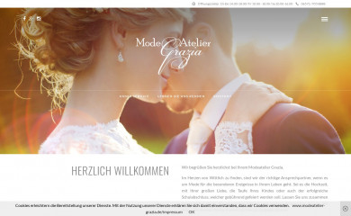 modeatelier-grazia.de screenshot