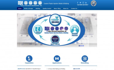 moldprecision.com screenshot