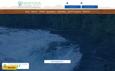 montanadentalworks.com screenshot