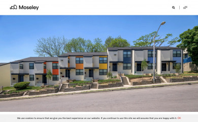moseleyarchitects.com screenshot