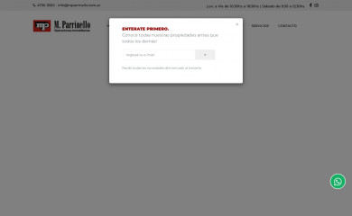 mparrinello.com.ar screenshot