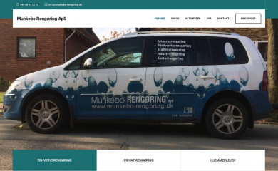 munkebo-rengoring.dk screenshot