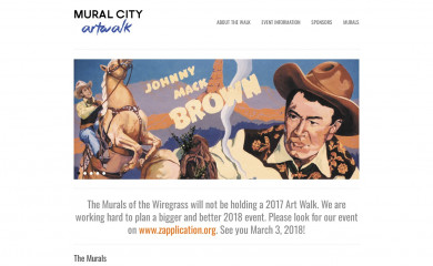 muralcityartwalk.com screenshot