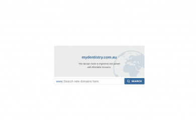 mydentistry.com.au screenshot