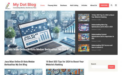 mydotblog.com screenshot