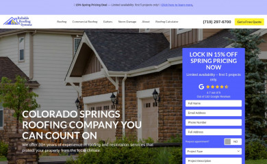 myhappyroof.com screenshot