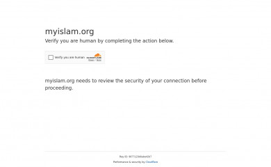 myislam.org screenshot