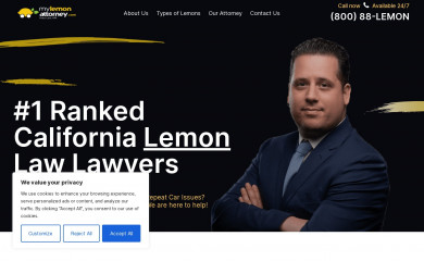 mylemonattorney.com screenshot