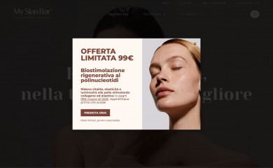 myskinbar.it screenshot