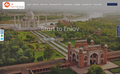 mysticindiatourism.com screenshot
